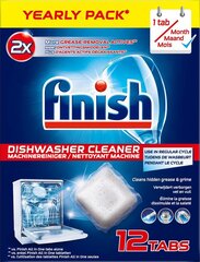 Finish In-wash astianpesukoneen puhdistustabletit, 12 kpl hinta ja tiedot | Astianpesuaineet | hobbyhall.fi