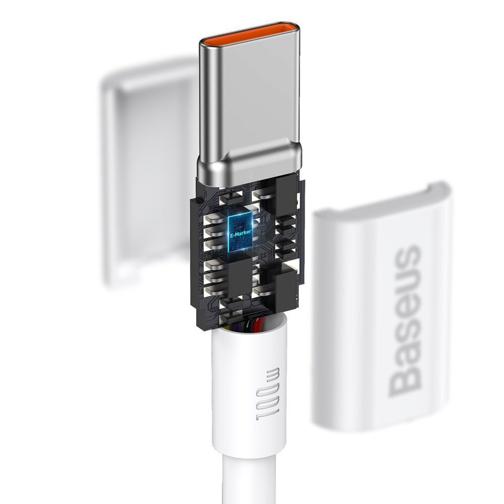 Baseus Superior USB Type C, 2 m hinta ja tiedot | Puhelinkaapelit | hobbyhall.fi