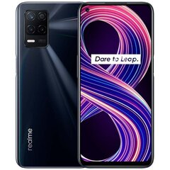 Realme 8 5G, 128 Gt, kaksi SIM-korttia, Supersonic Black hinta ja tiedot | Matkapuhelimet | hobbyhall.fi