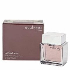 Hajuvesi Euphoria Calvin Klein EDT miehille, 50 ml hinta ja tiedot | Miesten hajuvedet | hobbyhall.fi