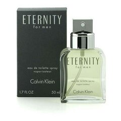 Calvin Klein Eternity for Men EDT miehille 50 ml hinta ja tiedot | Miesten hajuvedet | hobbyhall.fi