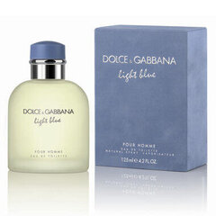 Dolce &amp; Gabbana Light Blue Pour Homme EDT miehille 125 ml hinta ja tiedot | Dolce&Gabbana Hajuvedet ja kosmetiikka | hobbyhall.fi