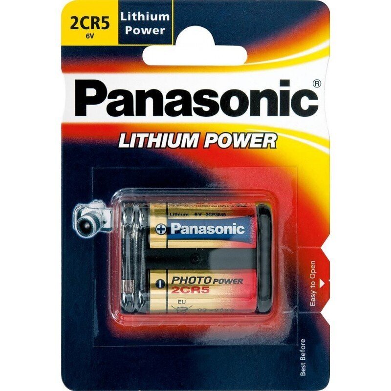 Panasonic 2CR5/1B paristot hinta ja tiedot | Paristot | hobbyhall.fi