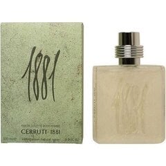 Nino Cerruti Cerruti 1881 Pour Homme EDT miehelle 50 ml hinta ja tiedot | Miesten hajuvedet | hobbyhall.fi