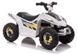 Quad Quad XMX612 sähköinen mönkijä lapsille, valkoinen hinta ja tiedot | Lasten sähköautot | hobbyhall.fi