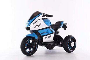 Sähkömoottoripyörä lapsille Moto V6 HT-5188, sininen hinta ja tiedot | Lasten sähköautot | hobbyhall.fi