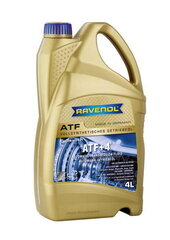 Vaihteistoöljy RAVENOL ATF +4 Fluid 4L / Chrysler / Jeep / Dodge hinta ja tiedot | Voiteluöljyt ja -nesteet | hobbyhall.fi