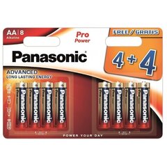 Panasonic akut LR6PPG/8B (4+4kpl) hinta ja tiedot | Paristot | hobbyhall.fi