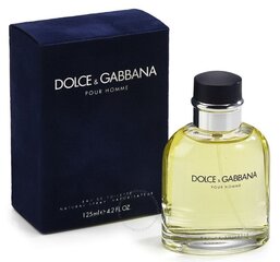 Dolce&Gabbana Pour Homme EDT miehelle 125 ml hinta ja tiedot | Miesten hajuvedet | hobbyhall.fi