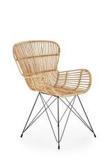 K335 -tuoli, beige / musta hinta ja tiedot | Ruokapöydän tuolit | hobbyhall.fi
