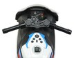 Sähkömoottoripyörä lapsille Lean Cars BMW S1000RR 2156, valkoinen hinta ja tiedot | Lasten sähköautot | hobbyhall.fi