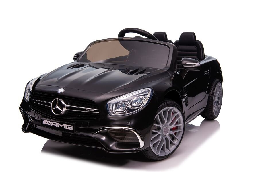 Lean Cars Mercedes SL65 S sähköauto lapsille, musta hinta ja tiedot | Lasten sähköautot | hobbyhall.fi