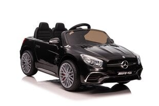 Lean Cars Mercedes SL65 S sähköauto lapsille, musta hinta ja tiedot | Lasten sähköautot | hobbyhall.fi