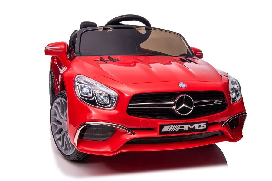Sähköauto lapsille Lean Cars Mercedes SL65 S, punainen hinta ja tiedot | Lasten sähköautot | hobbyhall.fi