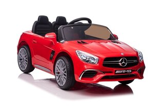 Sähköauto lapsille Lean Cars Mercedes SL65 S, punainen hinta ja tiedot | Lasten sähköautot | hobbyhall.fi