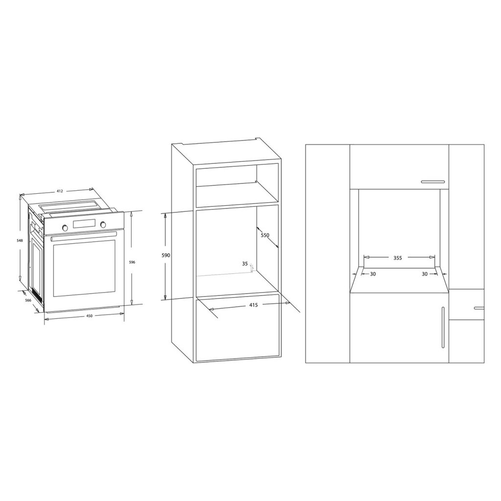 Freggia OESF45X hinta ja tiedot | Erillisuunit | hobbyhall.fi