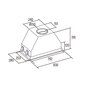 CATA Liesituuletin GCX 83 SD Canopy hinta ja tiedot | Liesituulettimet | hobbyhall.fi