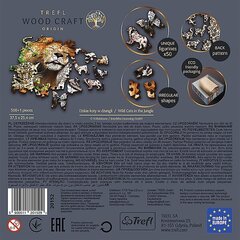 Puinen palapeli Trefl "Jungle cats", 500+1 palaa hinta ja tiedot | Trefl Lapset | hobbyhall.fi