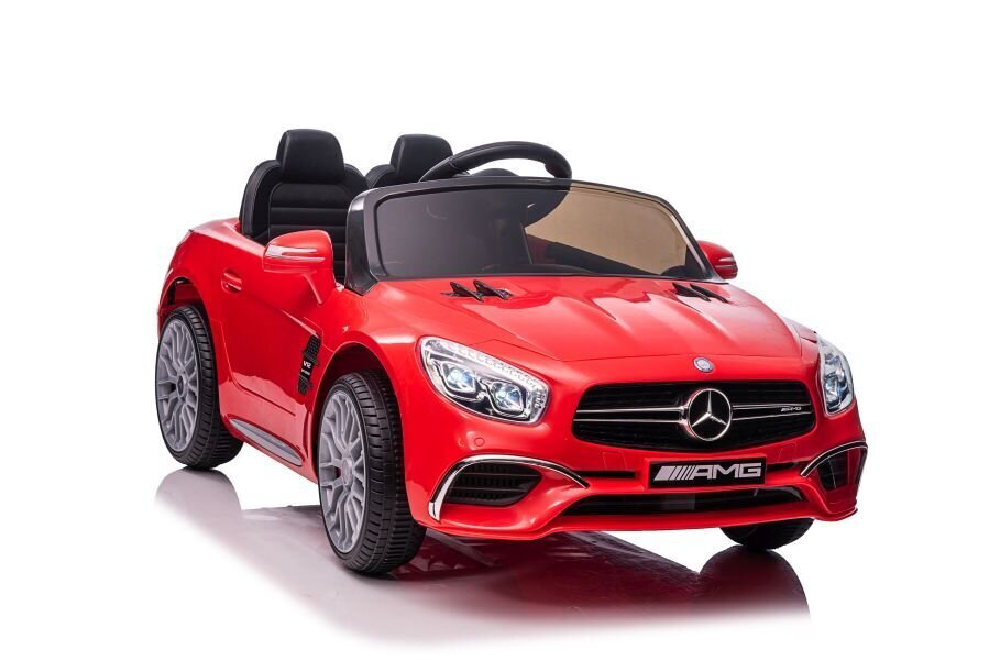 Sähköauto lapsille Lean Cars Mercedes SL65 S, punainen hinta ja tiedot | Lasten sähköautot | hobbyhall.fi