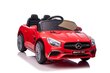 Sähköauto lapsille Lean Cars Mercedes SL65 S, punainen hinta ja tiedot | Lasten sähköautot | hobbyhall.fi