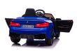 BMW M5 yksipaikkainen sähköauto lapsille, sininen hinta ja tiedot | Lasten sähköautot | hobbyhall.fi