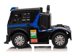 Mercedes-Benz Axor XMX622, yksipaikkainen sähköauto lapsille, sininen hinta ja tiedot | Lasten sähköautot | hobbyhall.fi