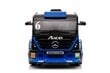 Mercedes-Benz Axor XMX622 yksipaikkainen sähköauto perävaunulla, sininen hinta ja tiedot | Lasten sähköautot | hobbyhall.fi
