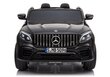 Sähköauto lapsille Mercedes GLC 63S, musta lakattu, MP4 hinta ja tiedot | Lasten sähköautot | hobbyhall.fi