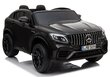 Sähköauto lapsille Mercedes GLC 63S, musta lakattu, MP4 hinta ja tiedot | Lasten sähköautot | hobbyhall.fi