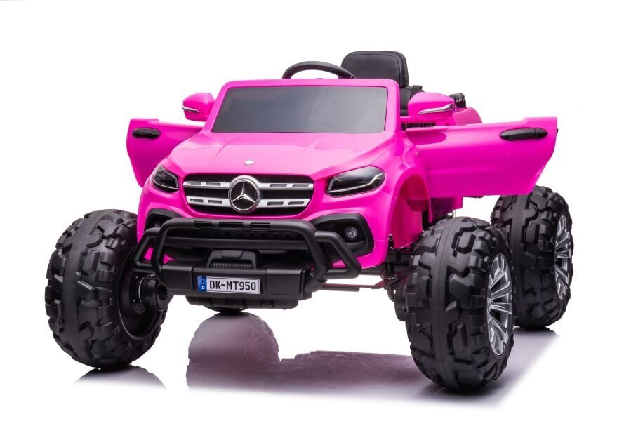 Lean Cars Mercedes DK-MT950 sähköauto lapsille, vaaleanpunainen hinta ja tiedot | Lasten sähköautot | hobbyhall.fi