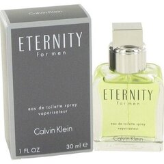 Calvin Klein Eternity EDT miehelle 30 ml hinta ja tiedot | Miesten hajuvedet | hobbyhall.fi