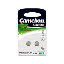 Camelion Alkaline Button Celles paristot 1.5V, LR921/AG6/LR69/371, 2 kappaletta hinta ja tiedot | Paristot | hobbyhall.fi