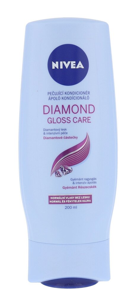 Shining Hoitoaine Nivea Diamond Gloss 200 ml hinta ja tiedot | Hoitoaineet | hobbyhall.fi