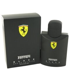 Ferrari Scuderia Ferrari Black EDT miehelle 125 ml hinta ja tiedot | Miesten hajuvedet | hobbyhall.fi