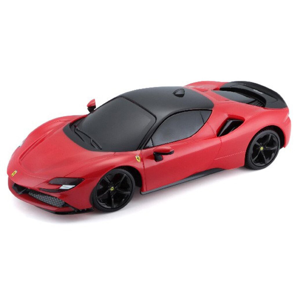 Radio-ohjattavan auton malli MAISTO TECH 1:24 Ferrari SF90 Stradaie, 82334 hinta ja tiedot | Poikien lelut | hobbyhall.fi