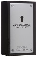 Antonio Banderas The Secret EDT miehille 50 ml hinta ja tiedot | Antonio Banderas Hajuvedet ja kosmetiikka | hobbyhall.fi