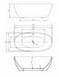 Akryylikylpyamme Mexen Eris sifonilla, 170x85 cm hinta ja tiedot | Kylpyammeet | hobbyhall.fi