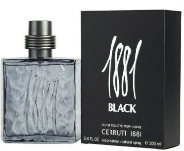Nino Cerruti Cerruti 1881 Black EDT miehelle 100 ml hinta ja tiedot | Miesten hajuvedet | hobbyhall.fi