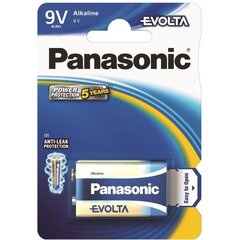 Panasonic Evolta 6LR61 (9V) akku hinta ja tiedot | Paristot | hobbyhall.fi