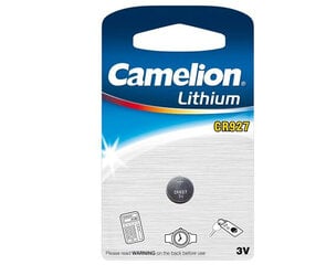 Camelion Lithium Button Celles nappipatteri 3 V, CR927, 1 kpl hinta ja tiedot | Paristot | hobbyhall.fi