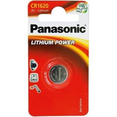 Paristot Panasonic CR1620/1B hinta ja tiedot | Paristot | hobbyhall.fi