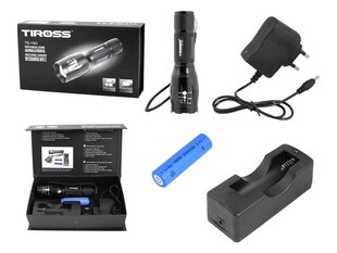 Ladattava LED-taskulamppu TS-1151 hinta ja tiedot | Taskulamput ja valonheittimet | hobbyhall.fi