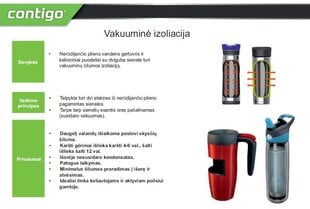 Termosmuki Contigo Byron 470ml Gunmetal, 2095559 hinta ja tiedot | Contigo Koti ja keittiö | hobbyhall.fi