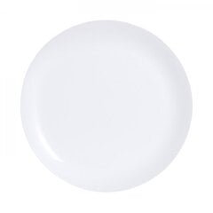 Valkoinen lautanen Luminarc DIWALI, 25 cm hinta ja tiedot | Astiat | hobbyhall.fi