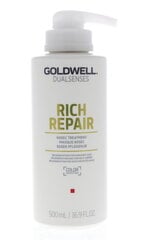 Korjaava hiusnaamio Goldwell Rich Repair Hair Mask 500ml hinta ja tiedot | Hiusnaamiot, öljyt ja seerumit | hobbyhall.fi