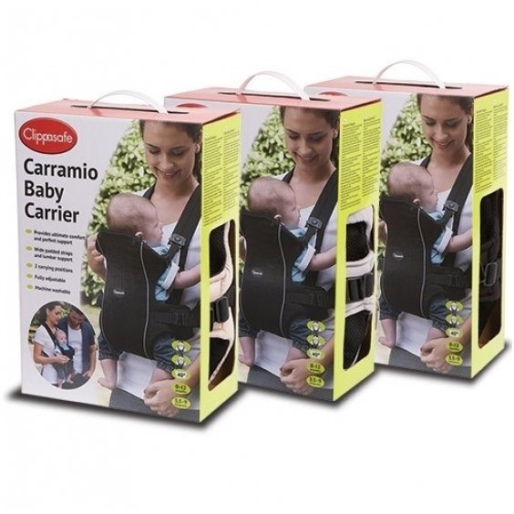 Kantolaukku Clippasafe Caramio Baby hinta ja tiedot | Kantoreput | hobbyhall.fi