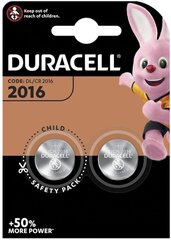 Duracell DL2016 Nappiparisto hinta ja tiedot | Kameran akut | hobbyhall.fi