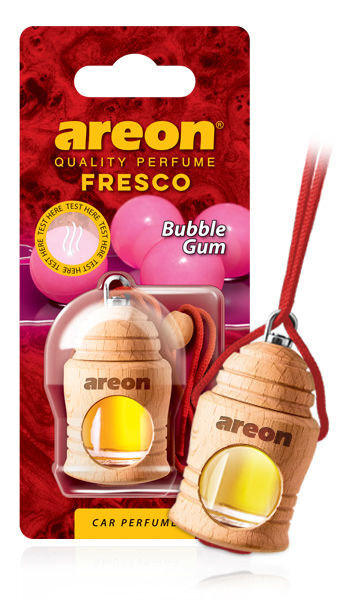 Auton ilmanraikastin Areon Fresco - Bubble Gum hinta ja tiedot | Ilmanraikastimet autoon | hobbyhall.fi