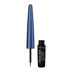 Nestemäinen eyeliner Rimmel Wonder'Swipe 2-in-1 1,7 ml, 013 Front Stage hinta ja tiedot | Silmämeikit | hobbyhall.fi