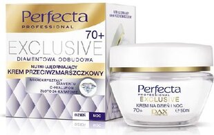 Perfecta Exclusive 70+ suojaava kasvovoide ryppyjä vastaan 50 ml hinta ja tiedot | Kasvovoiteet | hobbyhall.fi